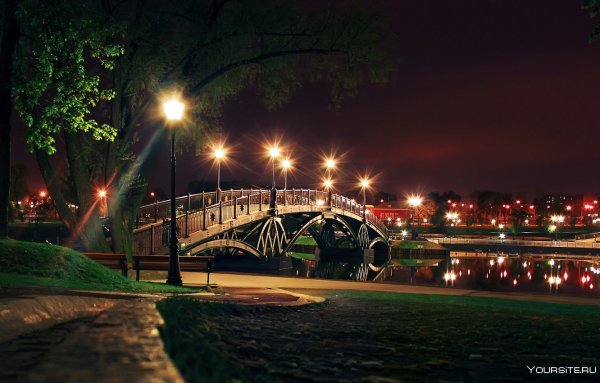 Летний Вечерний парк