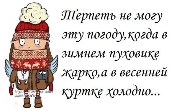 Цитаты про погоду и настроение прикольные