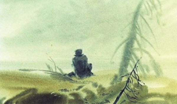 Астафьев Васюткино озеро раскраска