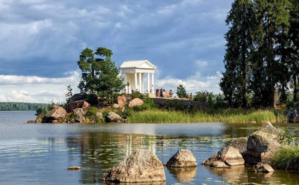 Выборг заповедник Монрепо