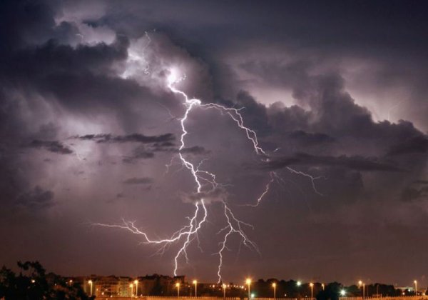 Гроза и ветер