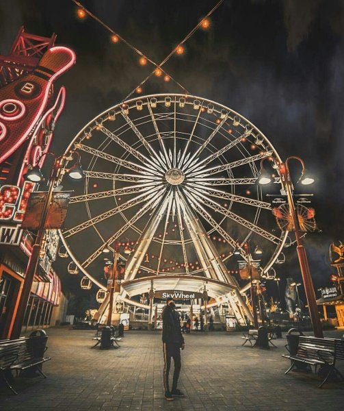 Парк аттракционов Эстетика тумблер