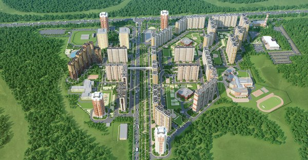 Микрорайон Южное Бутово парк