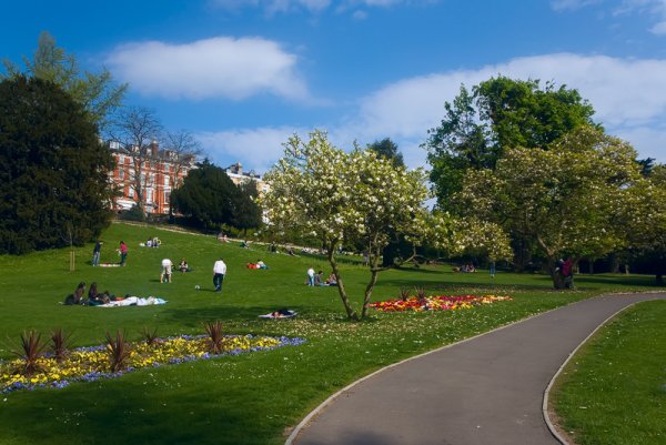 Лондон аллея Ричмонд парк