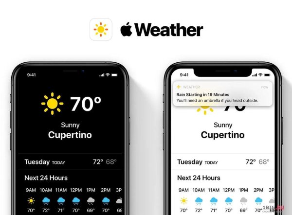 Приложение погода IOS