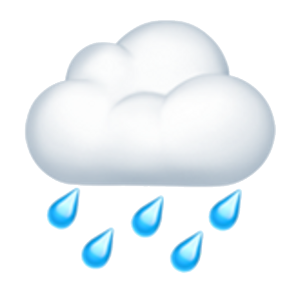 Эмодзи дождь