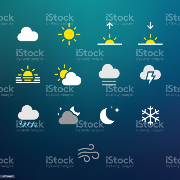 Погодные значки на андроиде