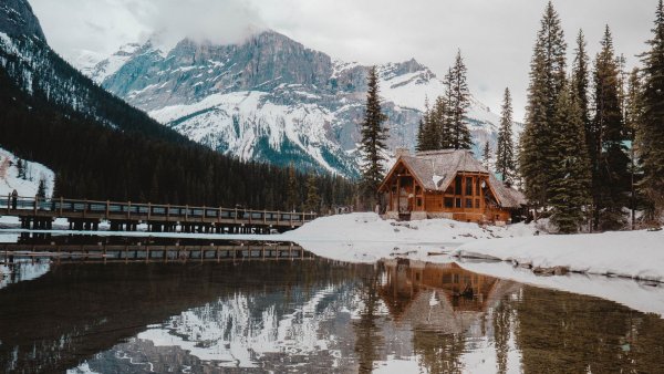 Канада Юкон Хижина