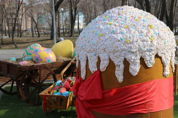 Пасхальный праздник на сцене