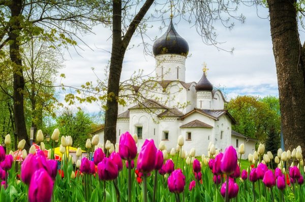 Псков весной