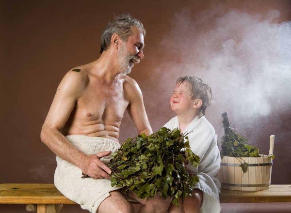 Закаливание в бане