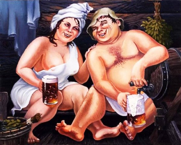 Пивные картины Эдуарда конта