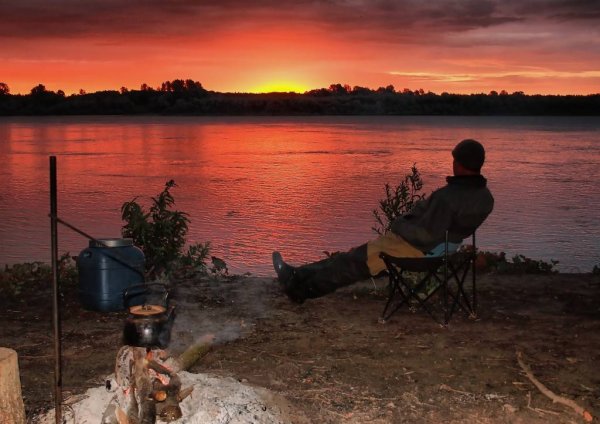 Рыбалка вечером