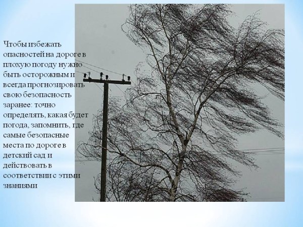 Предупреждение об опасном метеорологическом явлении