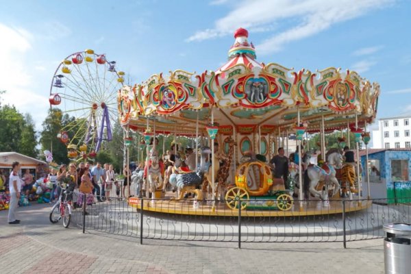 Карусель потешный двор Архангельск