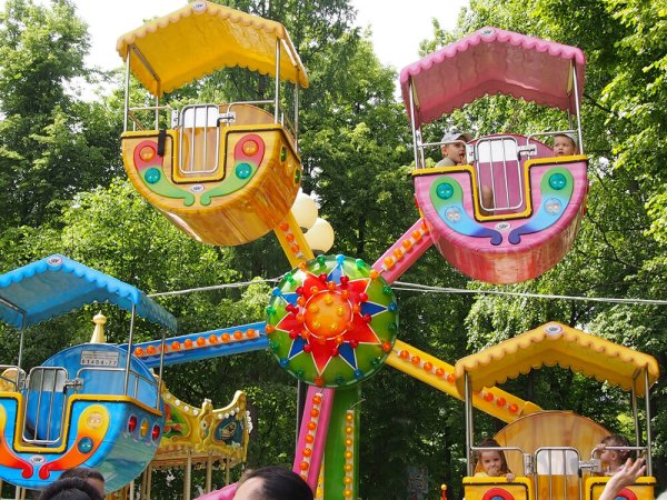 Измайловский парк аттракционы Кроха