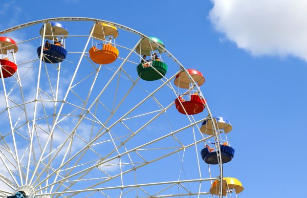 Летние аттракционы