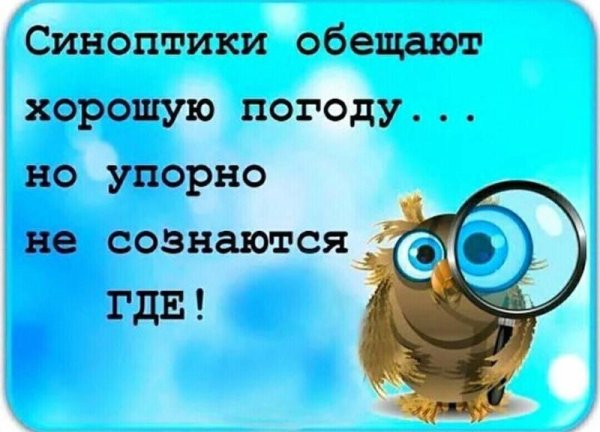 Анекдоты про погоду