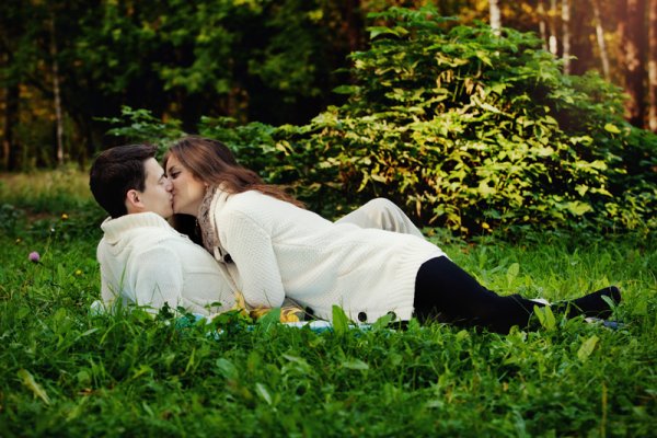 Романтическая фотосессия в парке