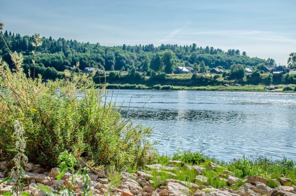 Река Сухона Вологодской области