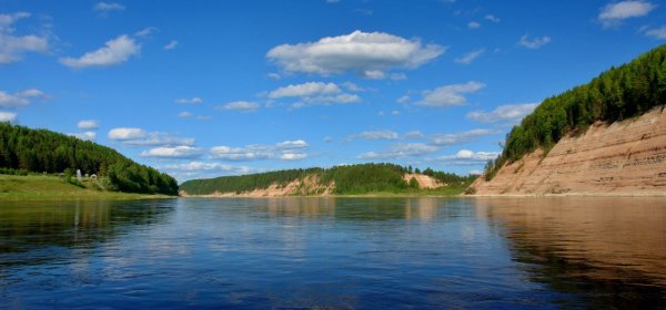 Река Сухона Вологодского района