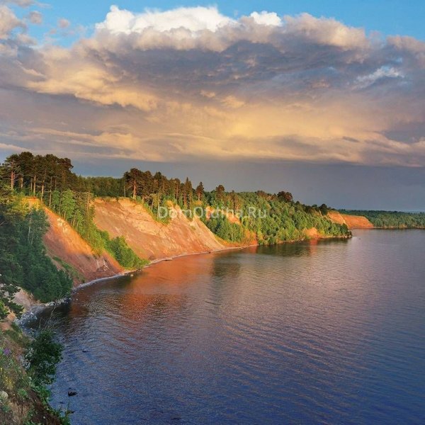 Гора Андома Онежское озеро