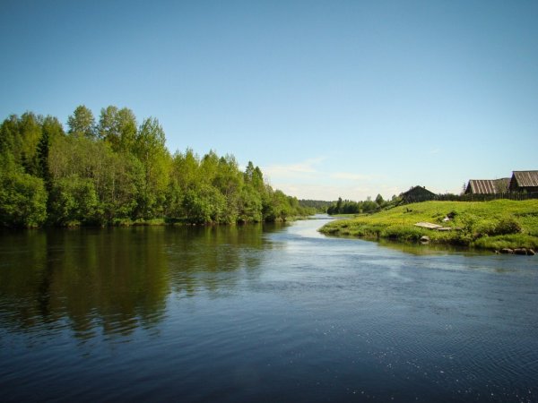 Река кема Вологодская
