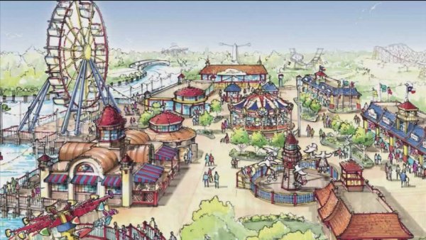 Референсы парк аттракционов