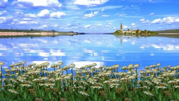 Воронцова, озёра синие