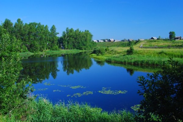 Озеро блюдце Калужская область