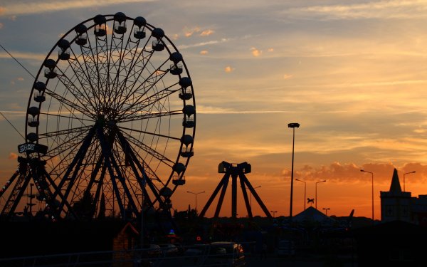 Колесо обозрения в Шатуре