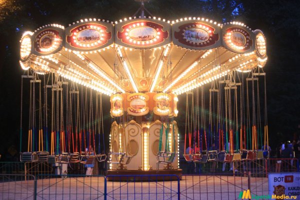 Нижний парк Липецк аттракционы