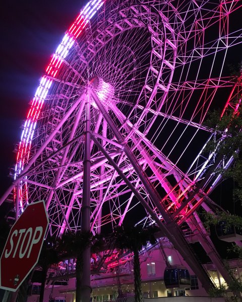 Колесо обозрения Парижский Диснейленд