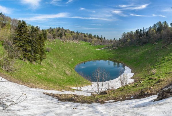 Плато Черногор озеро чеше