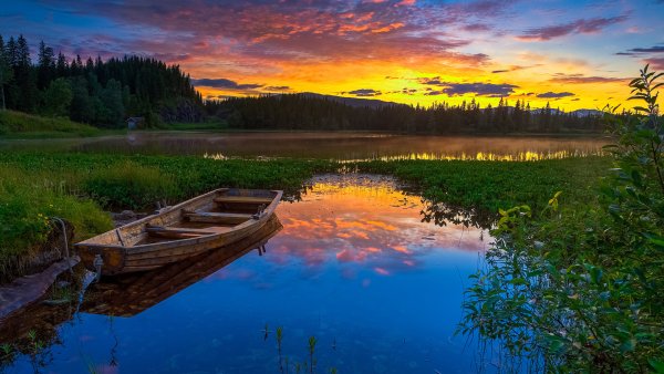 Имандра озеро лодка