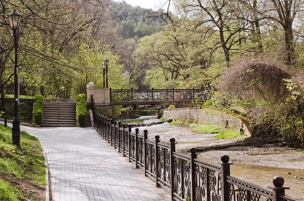 Кисловодский Курортный парк Весна