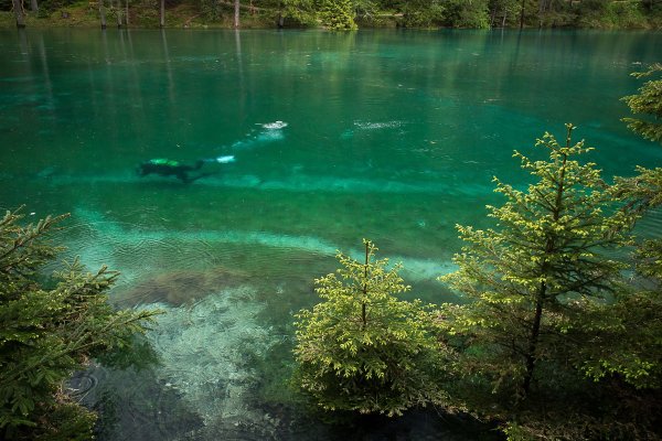 Грюнер зе, «зеленое озеро»