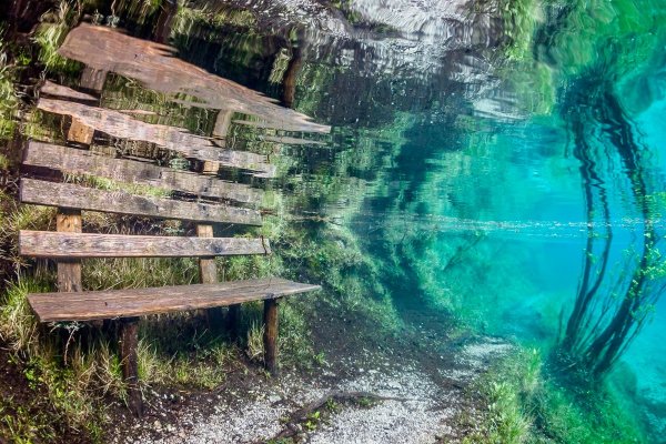 Озеро парк Грюнер