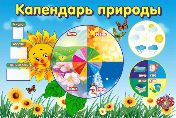 Календарь природы для детского