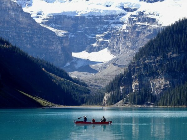 Озеро Lake Louise Канада