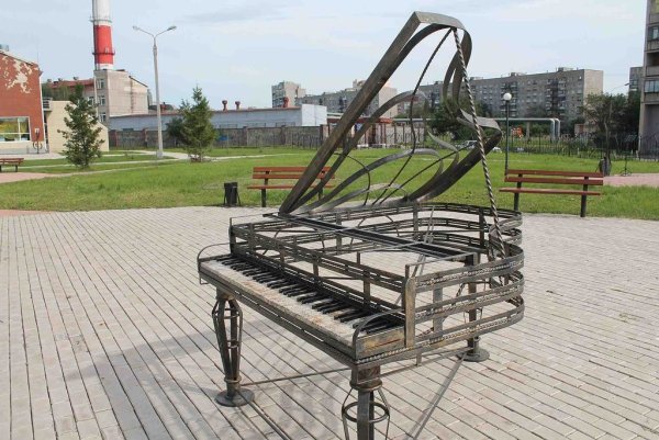 Музыкальный сквер Магнитогорск
