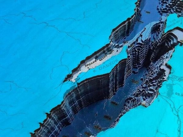 Рельеф дна озера Байкал