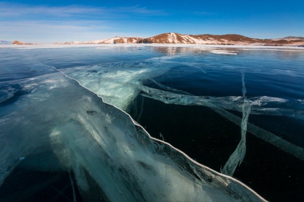 Ландшафт дна Байкала