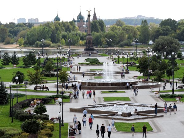 Ярославль парк тысячелетия Ярославля парк