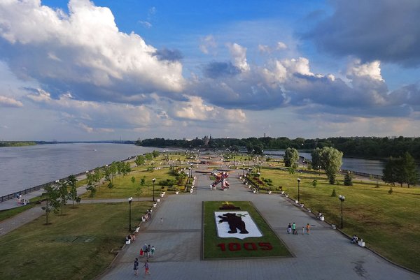 Ярославль парк Которосль