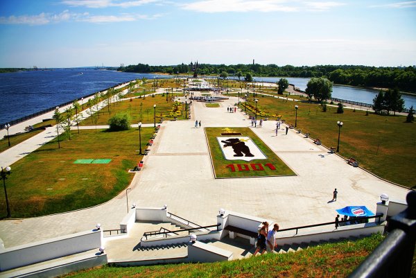Ярославль парк тысячелетия Ярославля парк