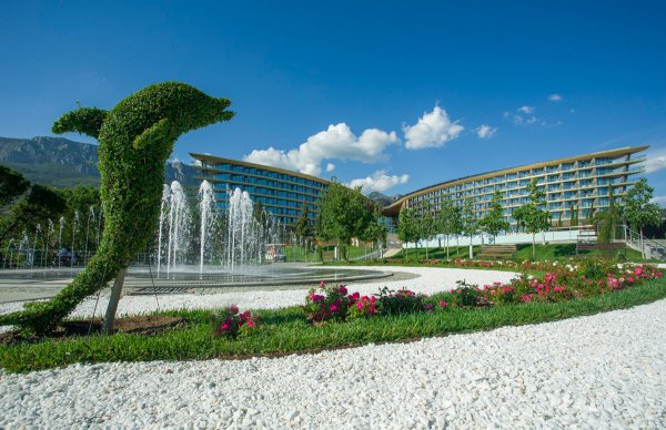 Мрия спа Резорт территория