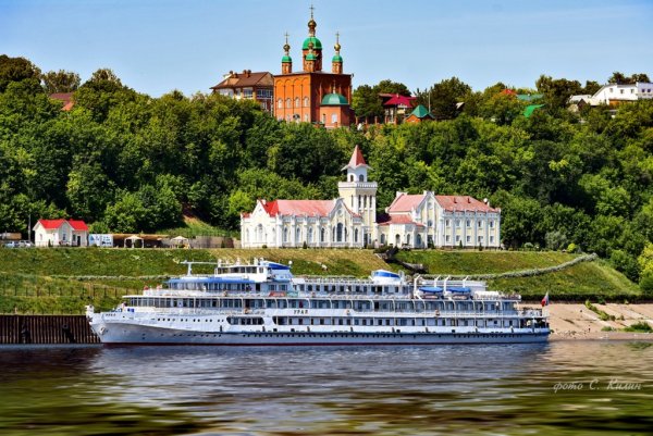 Река Кама город Сарапул