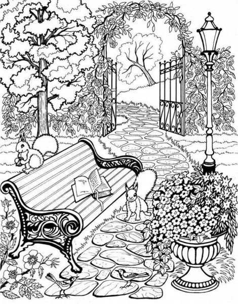 Эскиз парка