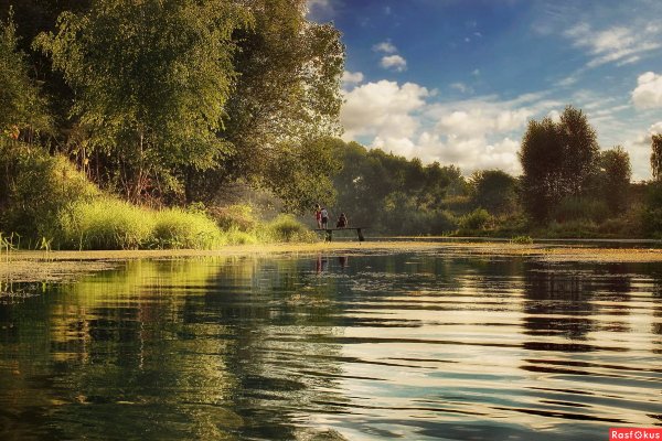 Пейзаж с отражением в воде